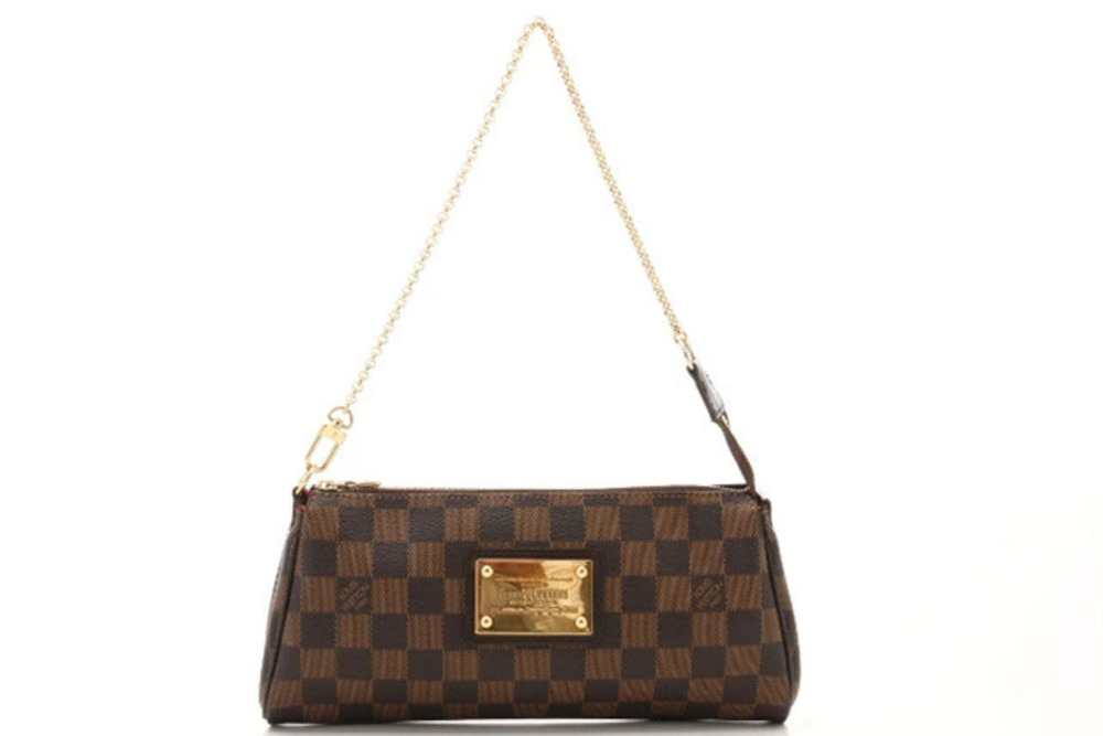 Louis Vuitton Shoulder Bag Eva Damier Brown